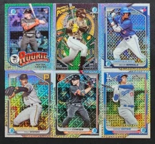 2024 Bowman Mega Box Chrome MOJO REFRACTORS You Pick the Card