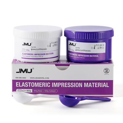 Dental PVS VPS Impression Material Putty 400G Regular/Fast Set  Base+Catalyst