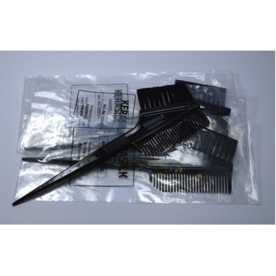 Three (3) Kerasilk Hair Color Professional Tint Applicator Brush
