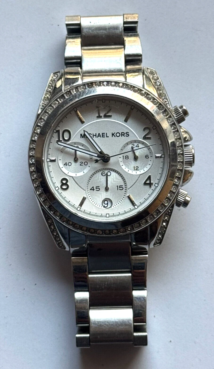 Orologio Uomo Michael Kors Quartz Design Raro Batteria Nuova Movimento Funzionante