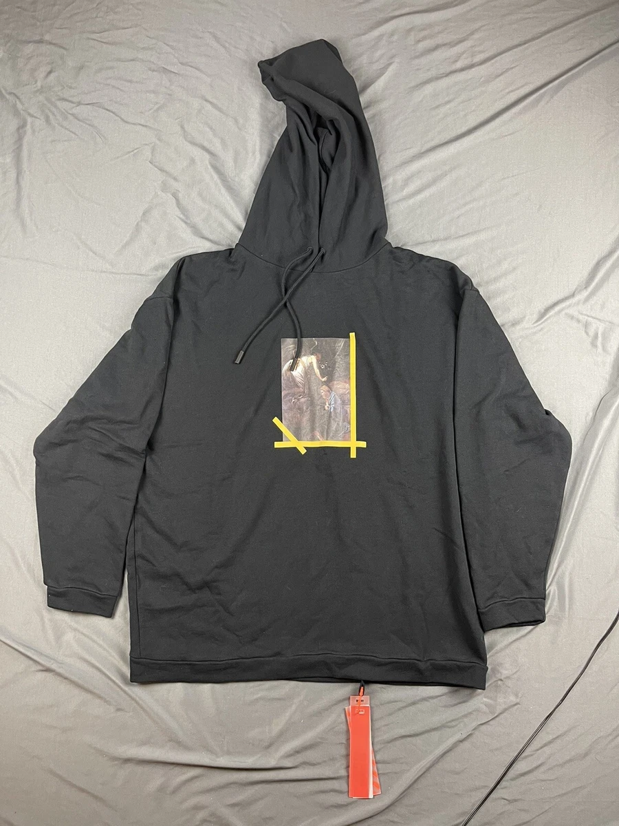 NEW Virgil Abloh MCA OFF WHITE Figures Of Speech Hoodie Rare SOLD OUT Size L