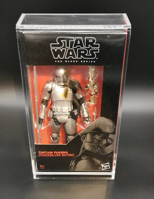 Acryl Schutz Box für Star Wars Black Series Figur UV Case mit Schiebeverschluss