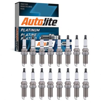 16 pc Autolite Platinum Spark Plugs for 2011-2019 Ram 1500 5.7L V8 Ignition zc