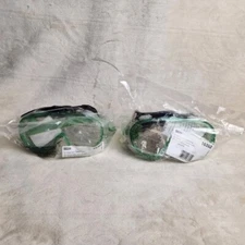 KleenGuard 16362 SG34 Protective Safety Goggles Clear/Green 2-pack New