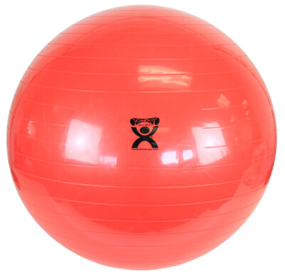  CanDo Inflatable Exercise Ball - Red - 30'' (75 cm)