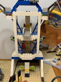 LEGO 6456 Vintage Town Space Port Mission Control, Nearly Complete
