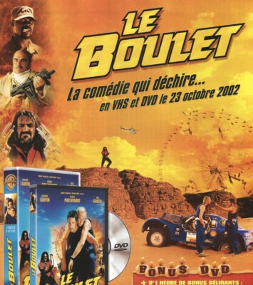 VTG 2002 Le Boulet Movie Original French Print Ad *Film Debut* 22x30cm FHM 40