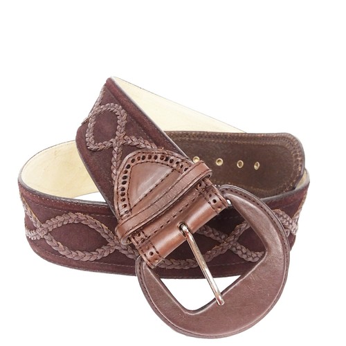 Genuine Suede Leather Elegant Women\'s Belt 1.1\'\' Wide TILAFEYO Women main image 2