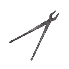geschmiedete Zange oder Sarw&uuml;rkerzange 21cm Schmiedezange Mittelalter Larp