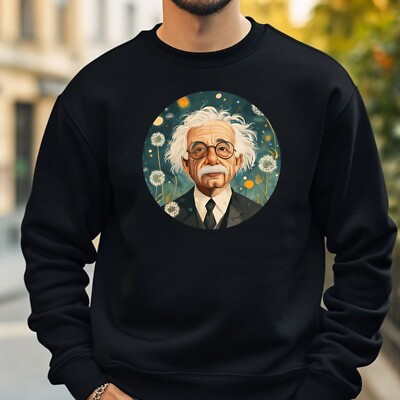 Albert Einstein Sweatshirt Kuschelig und Perfekt für jeden Anlass S bis 4XL