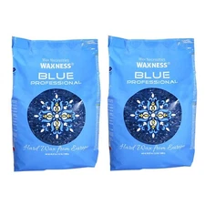 Waxness Blue Professional Premium Hard Wax 2.2 Pounds - Pack of 2