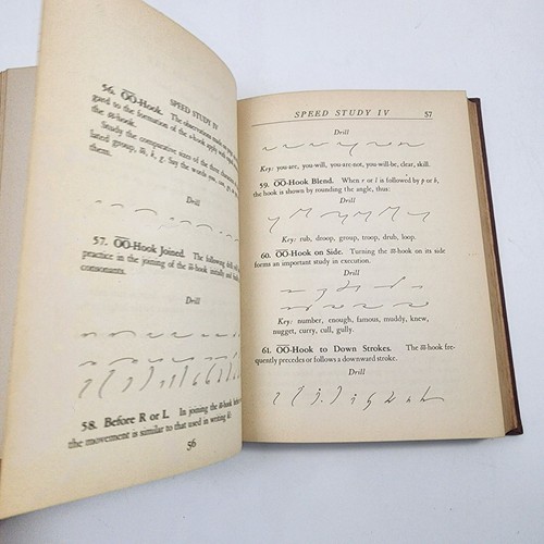 Antique Vintage Book Shorthand Manual Gregg Speed Studies Anniversary Edition 19 - Picture 5 of 10