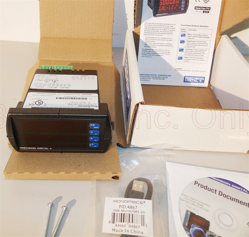 Nuevo medidor de panel digital de proceso Precision Digital PD6000-6R5 1/8 DIN - Imagen 7 de 9