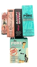 Benefit Face Primer,Brow Gel,Mascara, Bad Gal Mascara,Setting Spray , Lot Off 5