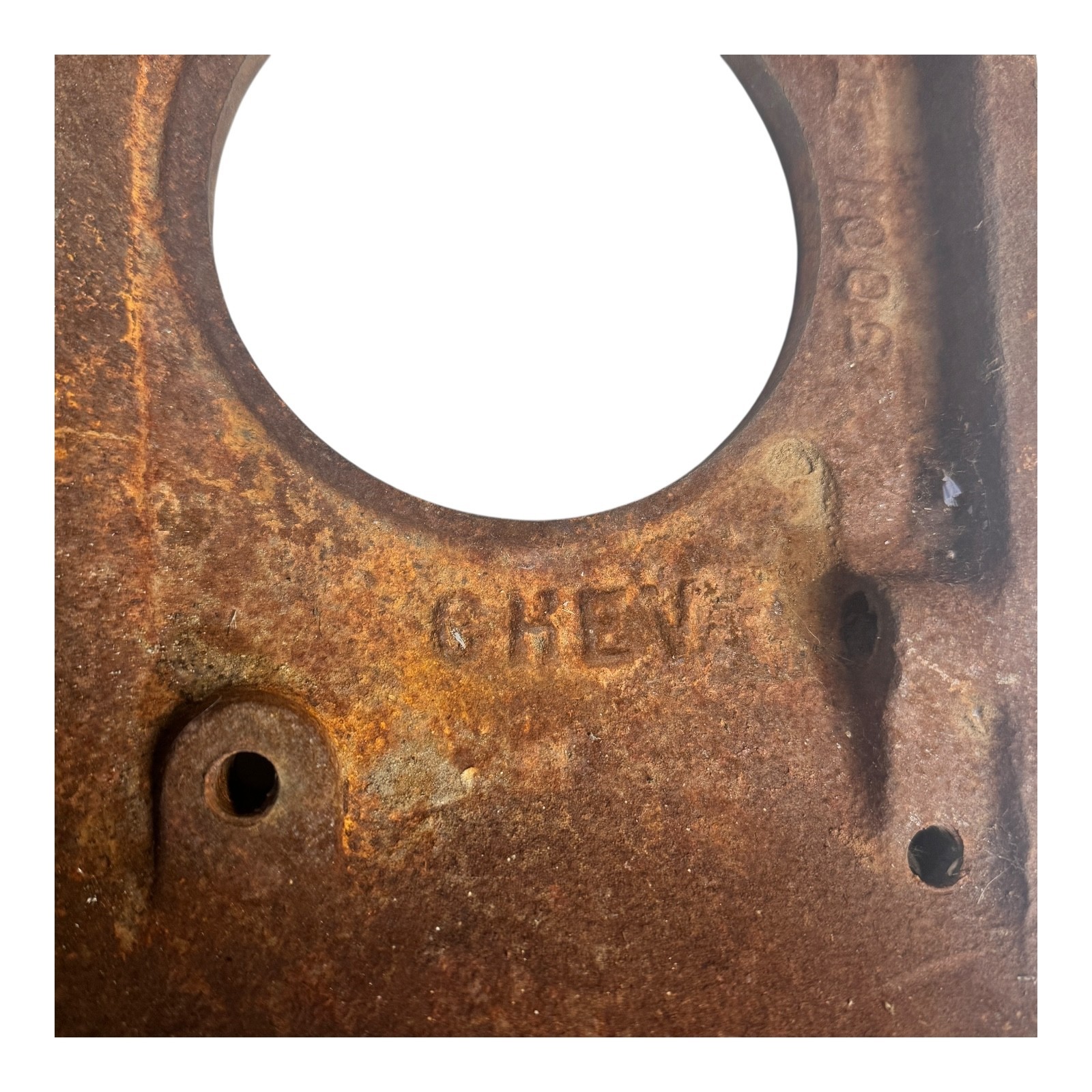 Vintage Ansen NHRA Approved Chevy Blowproof Safety Bellhousing Scatter Shield