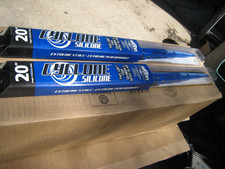 2 X Cyclone Jamak 20 Blue Windshield Wiper Blade Premium Silicone Long Life