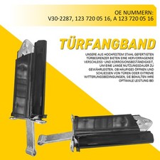 1267200516 T&uuml;rfangband Vorne T&uuml;rfeststeller 2x f&uuml;r Mercedes-Benz W123 V30-2287