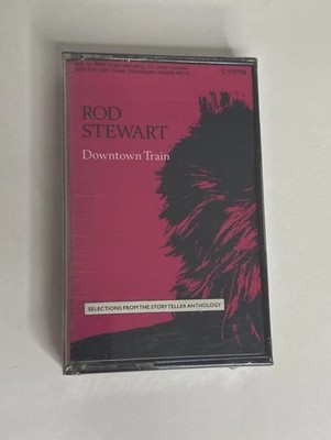 Rod Stewart Downtown Train Cassette Tape Brand New Sealed In Plastic Vintage NOS
