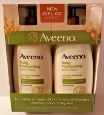 Aveeno Daily Moisturizing Lotion - 24 fl oz (2-Pack), Fragrance Free