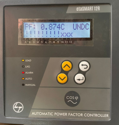 LT ETASMART 12R AUTOMATIC POWER FACTOR CONTROLLER