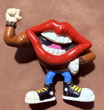 Vintage Fist Big Mouth Lips 2  Figure Tang Mascot Applause General Foods 1989