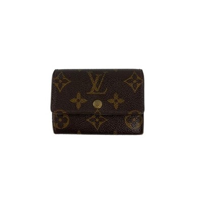 Used LOUIS VUITTON Porto Monet Pla_Monogram Canvas/PVC/BRW/Monogram/Ladies//