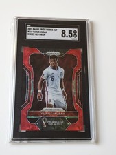 Panini Prizm World Cup Qatar 2022 Yunus Musah USA Choice Red SGC 8.5