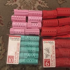 magnetic hair rollers three sizes