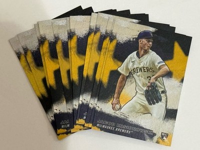 4x. 2026 Topps 4 Card Lot Stars Of MLB RC JACOB MISIOROWSKI Brewers! SMLB-26