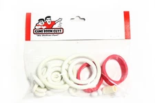 Stern Dale Jr Pinball Machine Replacement Repair Rubber Ring Kit White