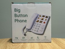 Landline Phones for Seniors - Corded Home Phone for Seniors, 9 Big Photo Buttons