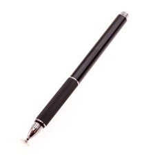 Stylus Touch Screen Pen Fiber Tip Aluminum Lightweight Black for Smart Phones