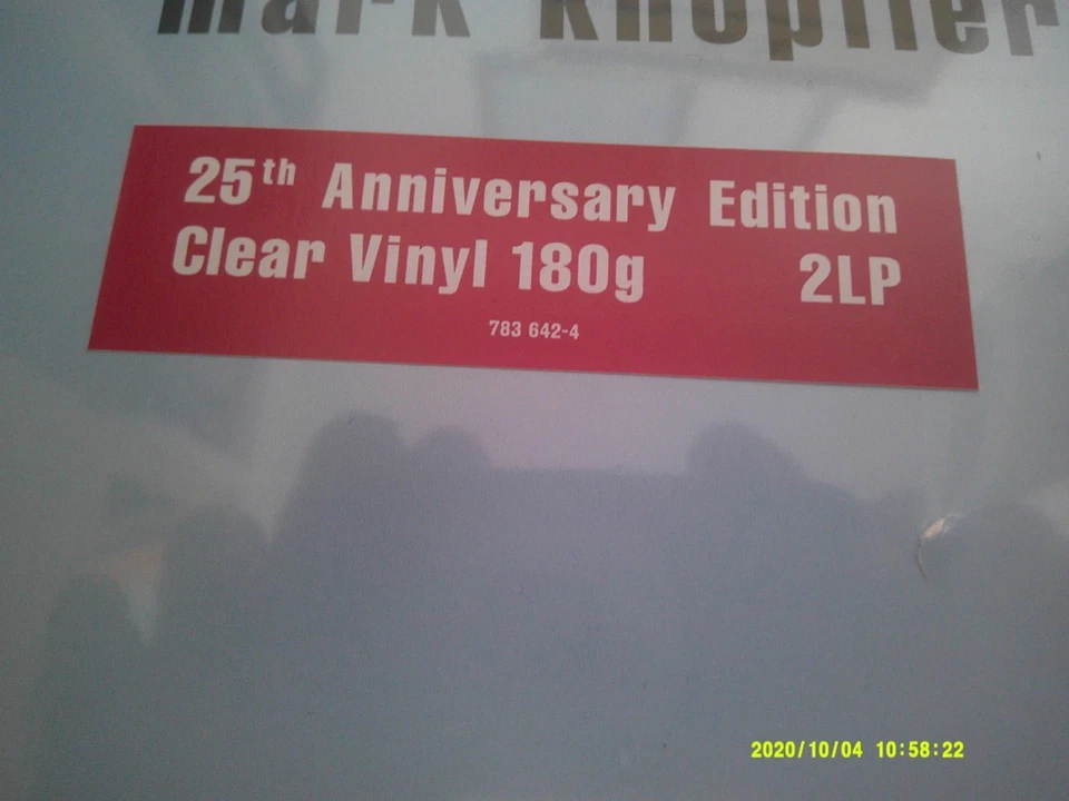 MARK KNOPFLER Sailing To Philadelphia 2025 25th Ann 2xCLEAR 180 gram NEW/SEALED - Image 2 of 3