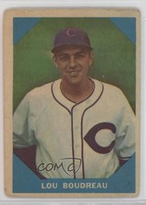 1960 Fleer Baseball Greats Lou Boudreau #16 HOF 17vs