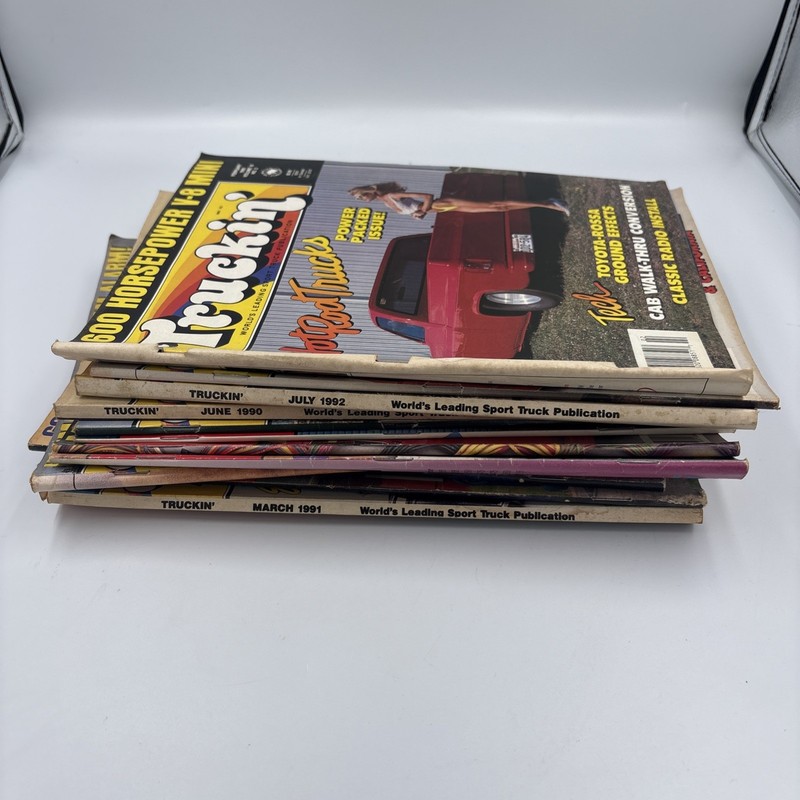Truckin Magazine Lot Of  12 Vintage Cars Trucks