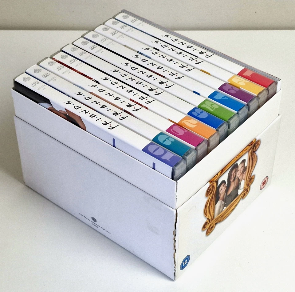 Friends Complete Series Extended Exclusive & Unseen Box Set Region 2 Season 1-10 - image 3 of 4