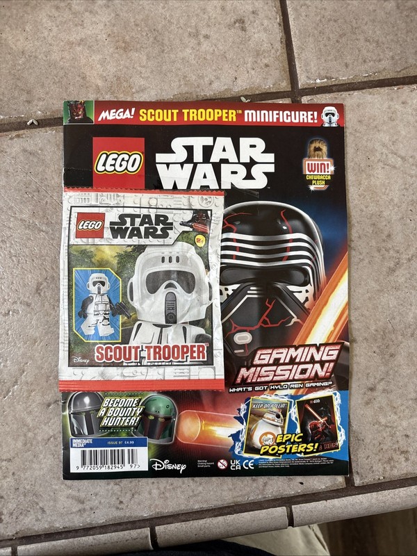 Lego Star Wars Magazine w/ Clone Trooper Polybag!! 912409  Issue 97