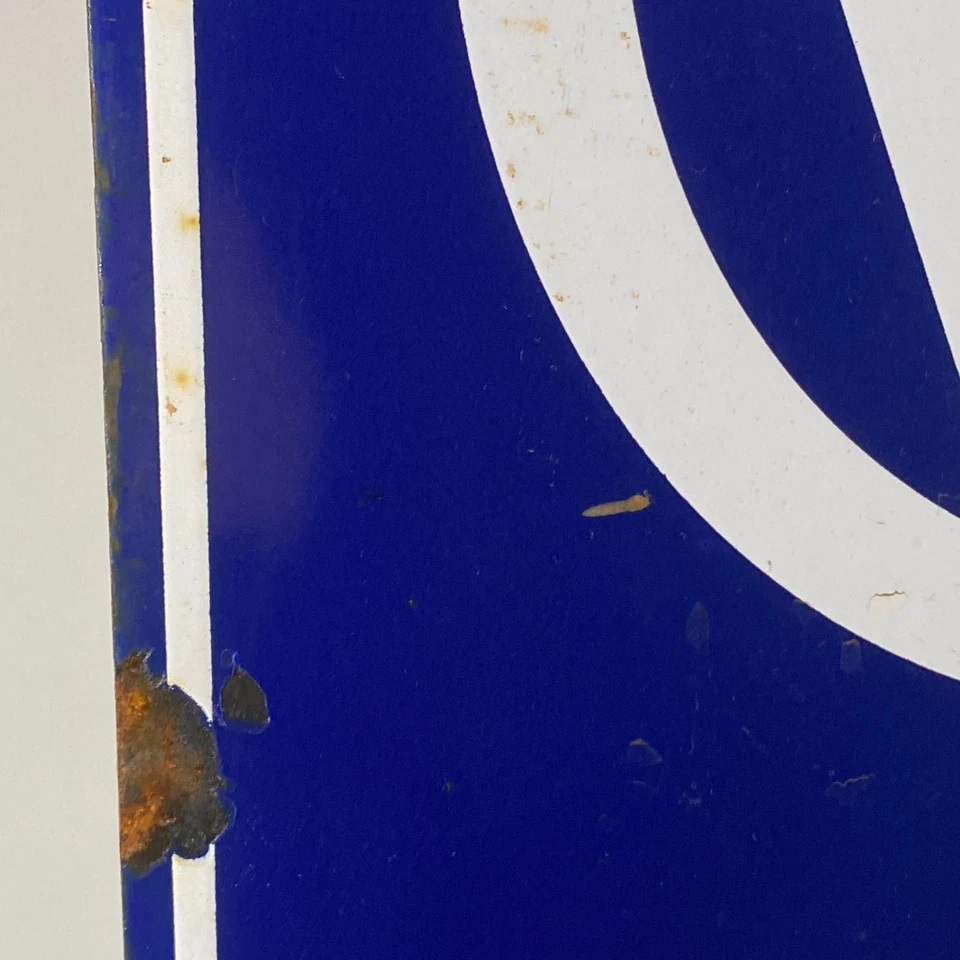 Volkswagen Enamel Sign - 60x35cm (23.6x13.8") - Rare Nice Garage Service Signage - Image 4 of 4