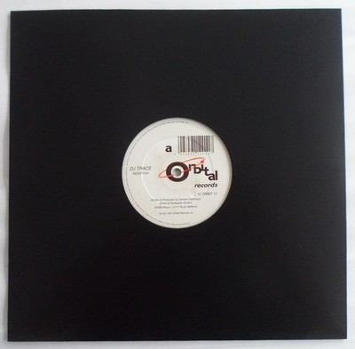 DJ TRACE - INCEPTION 12'' VINYL 1991 ORBITAL 12ORBIT11 *G* PLEASE READ