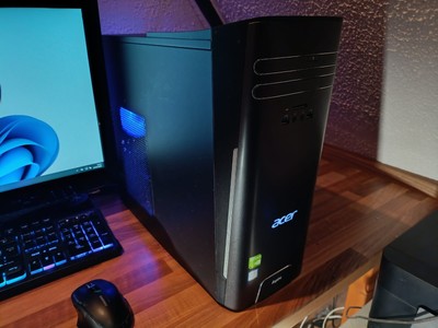 ACER Win 11 Office & Gaming PC I7 6700, 16GB RAM, GeForce 1050Ti,M.2 SSD, TPM2.0