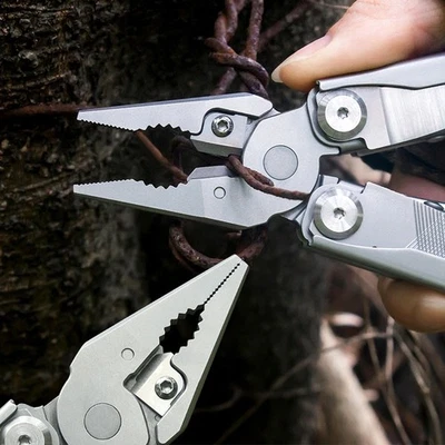 Edelstahl klappbare Multitool Zange EDC Tasche Camping Allzweckwerkzeug - Bild 1 von 4