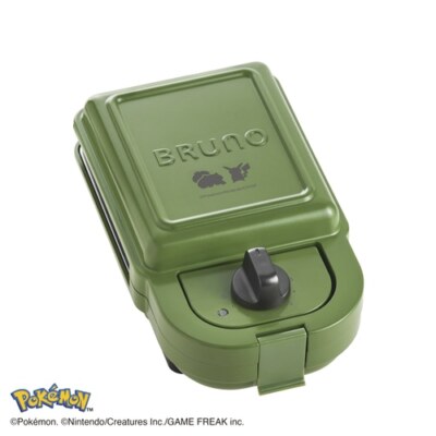 NEW) Hot Sandwich Maker Single Pokemon x BRUNO AC100V 3colors