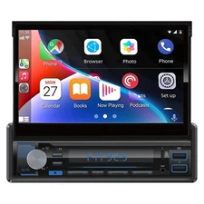 Audiotek AT-S7920BT 7" Media Receiver, CarPlay, Android Auto, 200W, Bluetooth