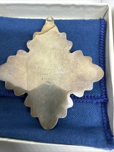Sterling Silver Christmas Ornament Including Lunt, Wallace, Reeds&Barton 4 Ps - 第 10/10 張圖片