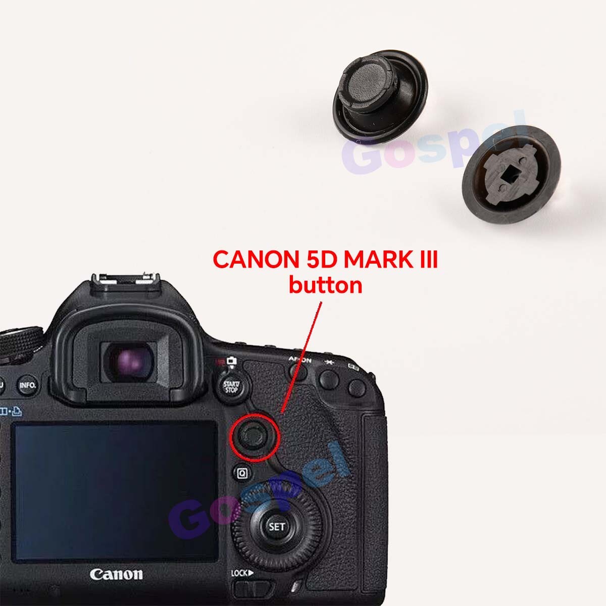 Multi-Controller Joystick Button For Canon 5D Mark III / 5D3 Multi-Controller Joystick Button For Canon 5D Mark III / 5D3