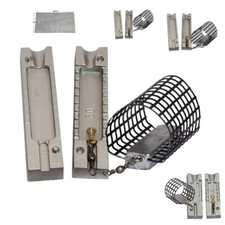 ANGELN Gussform, Feederkorb , Futterkorbform , Futterblei