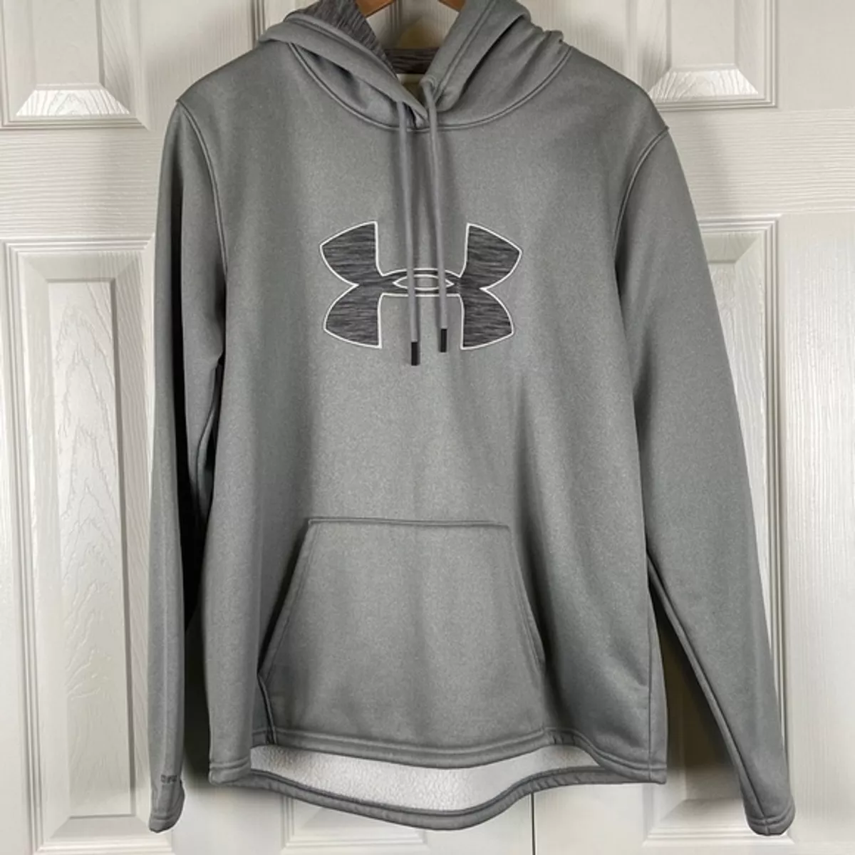 Under Armour Cold Gear Storm 1 loose fit pull over hoodie women s L