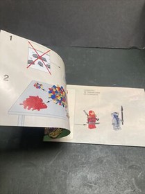 Lego Phamplet, Lego Ninjago Masters Of Spinjitzu 9441 Paper Insert Only CH3