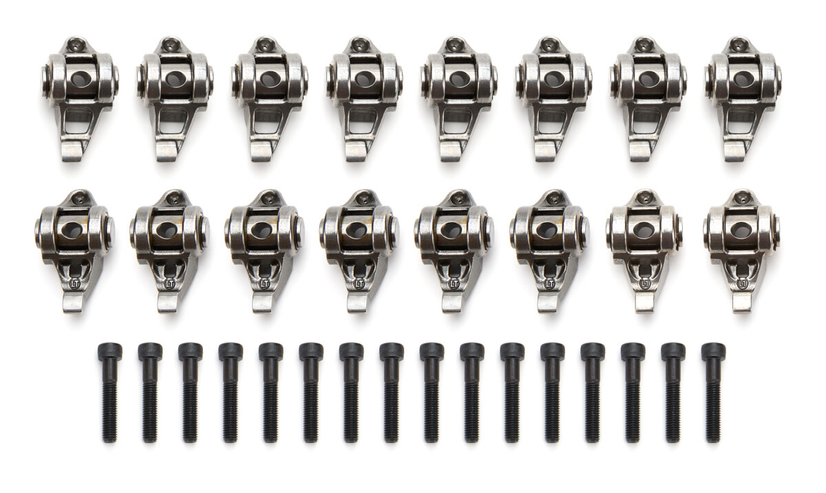 Straub Technologies LS3 Rocker Arm Kit 1.7 Ratio w/8 Offset Straub Technologies LS3 Rocker Arm Kit 1.7 Ratio w/8 Offset