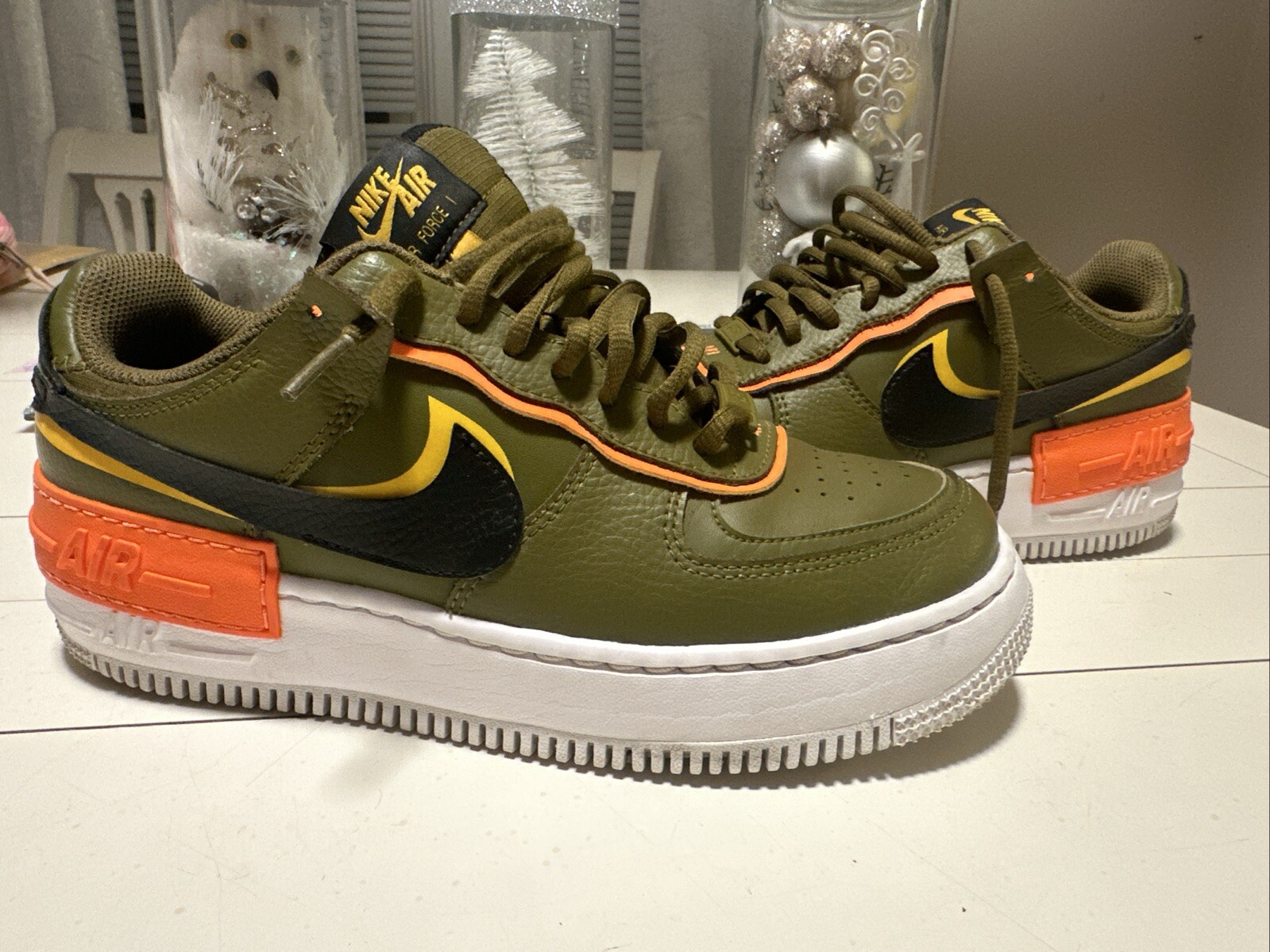 nike air force 1 shadow olive green